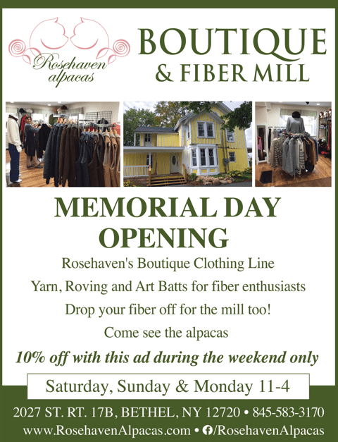 Memorial Day Weekend – Rosehaven Boutique Opens for the season